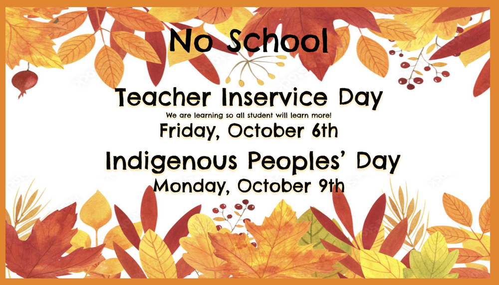 No School Reminder